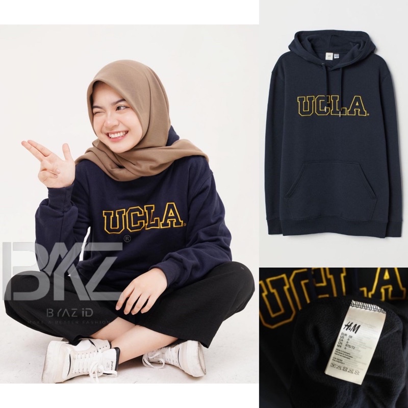 Hoodie Ucla Navy H*M