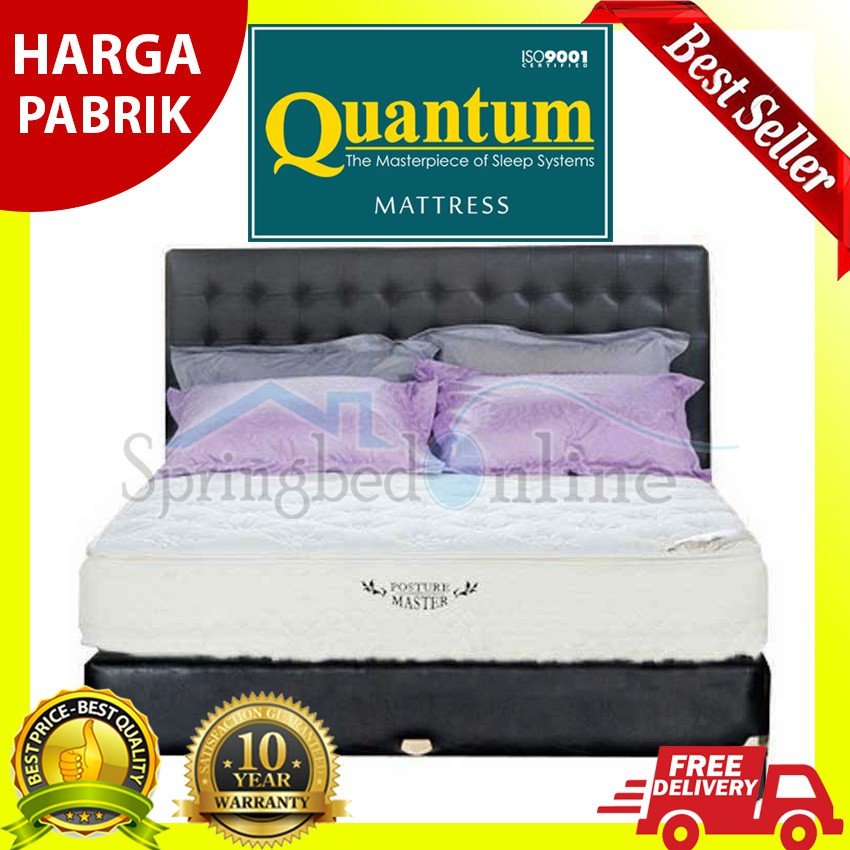 QUANTUM Posture Master (ZIP-OFF PILLOWTOP) - Kasur Saja