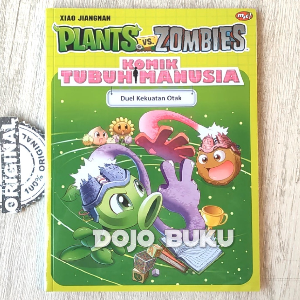 Buku Plants VS Zombies - Tubuh Manusia : Duel Kekuatan Otak by Xiao Jiangnan