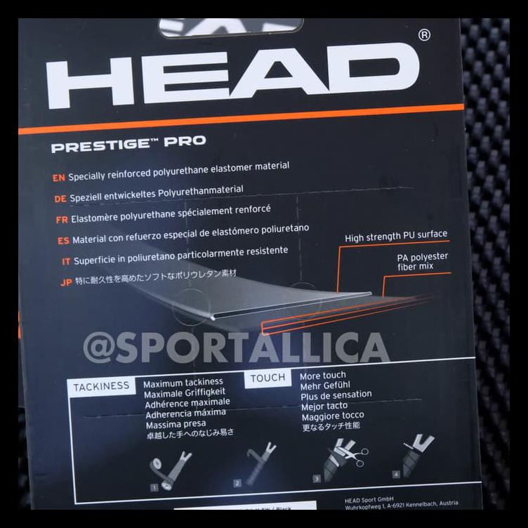 Grip Raket / Overgrip / Overwrap Head Prestige Pro 3 In 1 Cuci Gudang