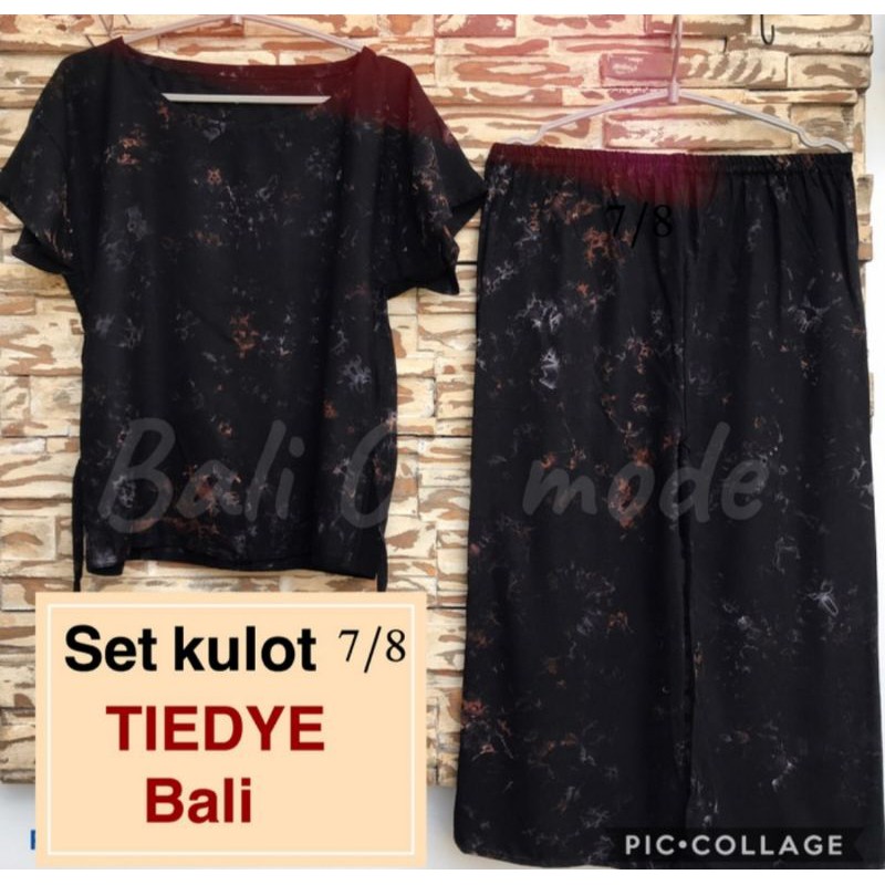 set kulot 7/8 tyedye bali