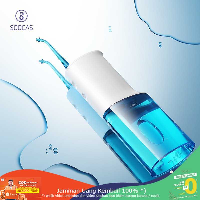 (BISA COD) RVOSTR SOOCAS Semprotan Pembersih Sela Gigi Teeth Scaling Dental Device - W3