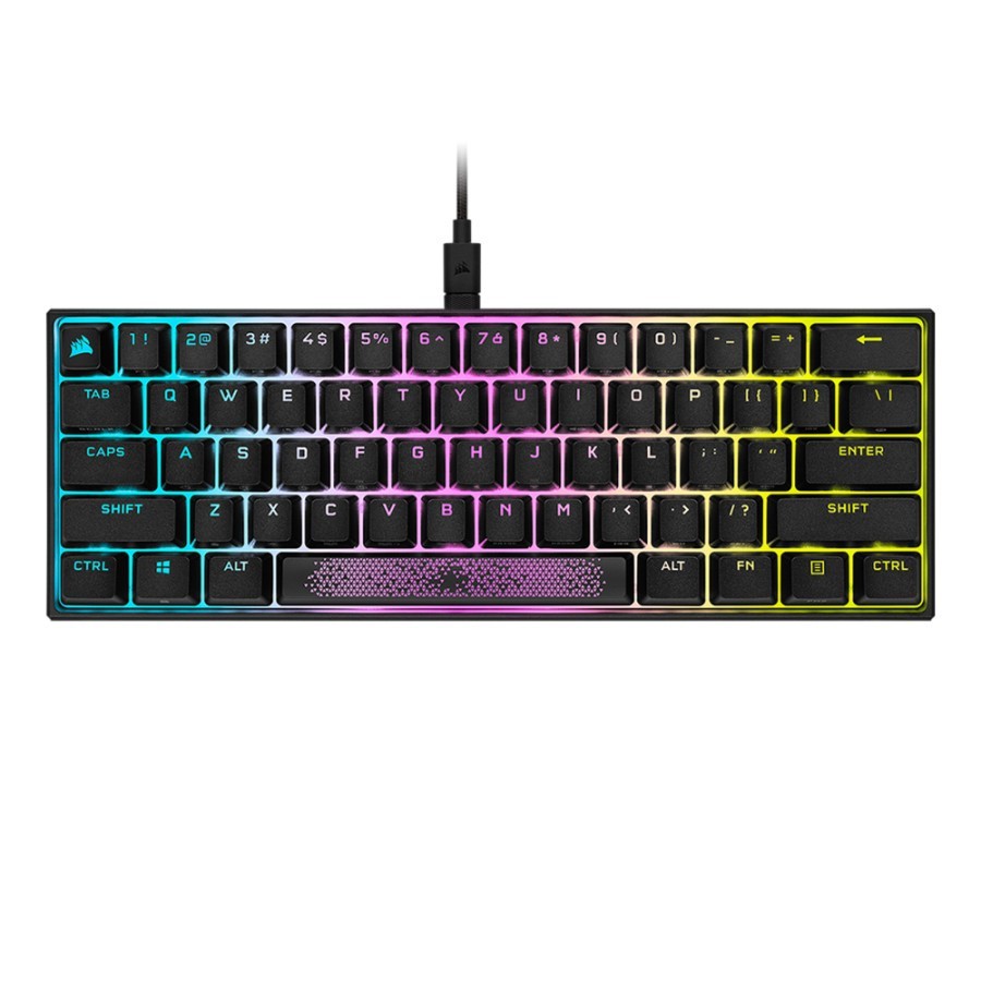 CORSAIR K65 RGB MINI 60% Mechanical Gaming Keyboard - CHERRY MX SPEED