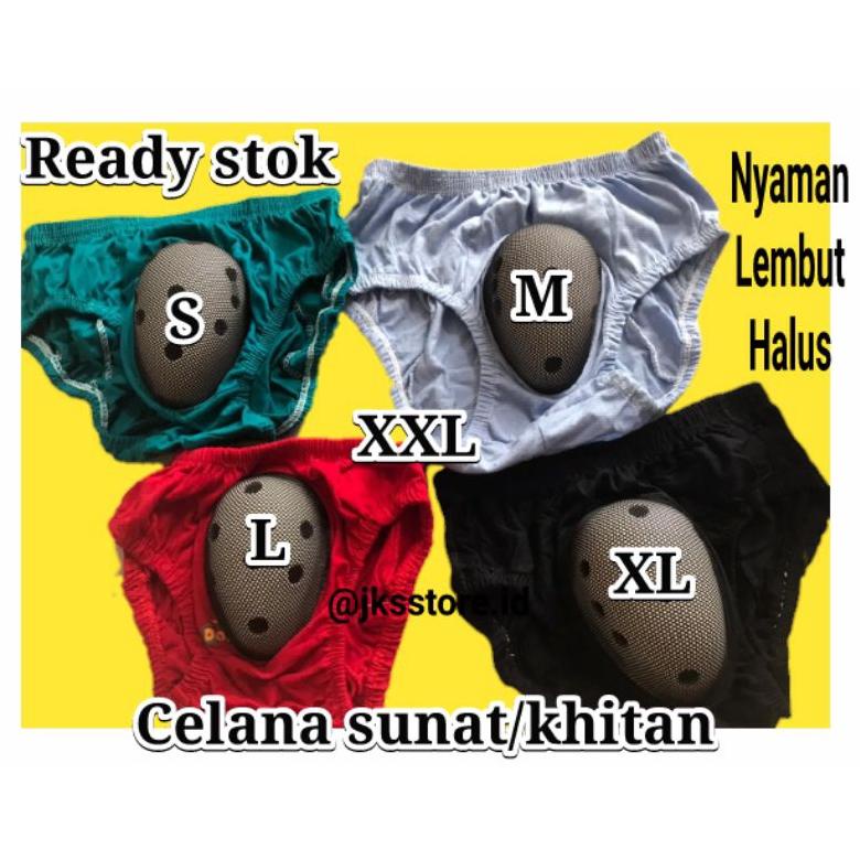 u6✿Grosir✵ cd sunat anak laki2 S,M,L,XL,XXL celana khitan anak sempak sunat anak dewasa celana dalam