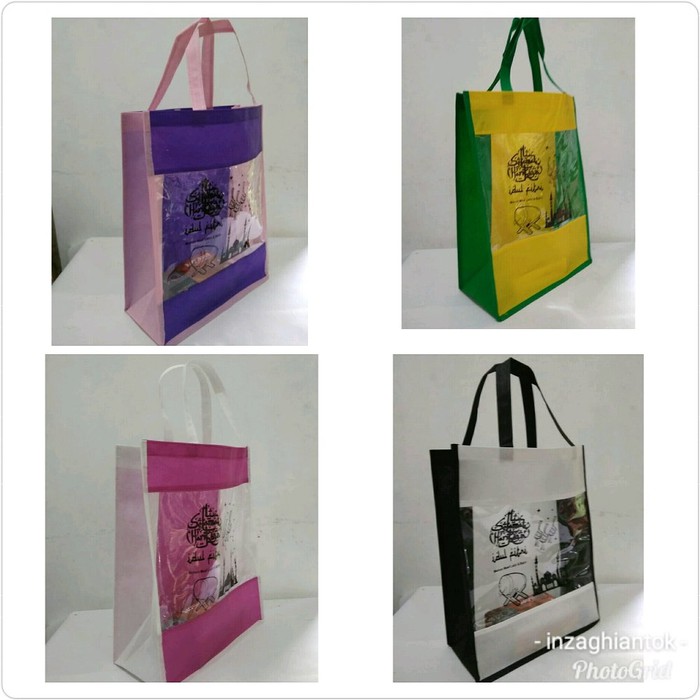 

Tas souvenir spounbond mika parcel lebaran goodie bag