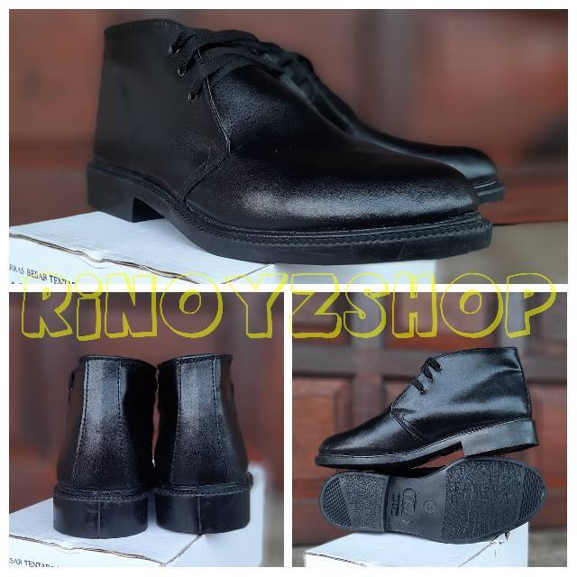 Sepatu PDH molding TNI-AD/ sepatu PDH Security / sepatu Paskibra 38 39 40 41