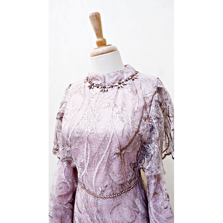 Jakahong Premium Modest Collection - Assyifa Dress Dusty Pink