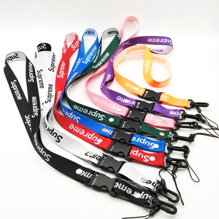 8 Warna Sup Leher Ponsel Lanyard Aksesoris Fashion Name Tag ID Card Holder Kunci Kamera Tali Tali Anti Hilang