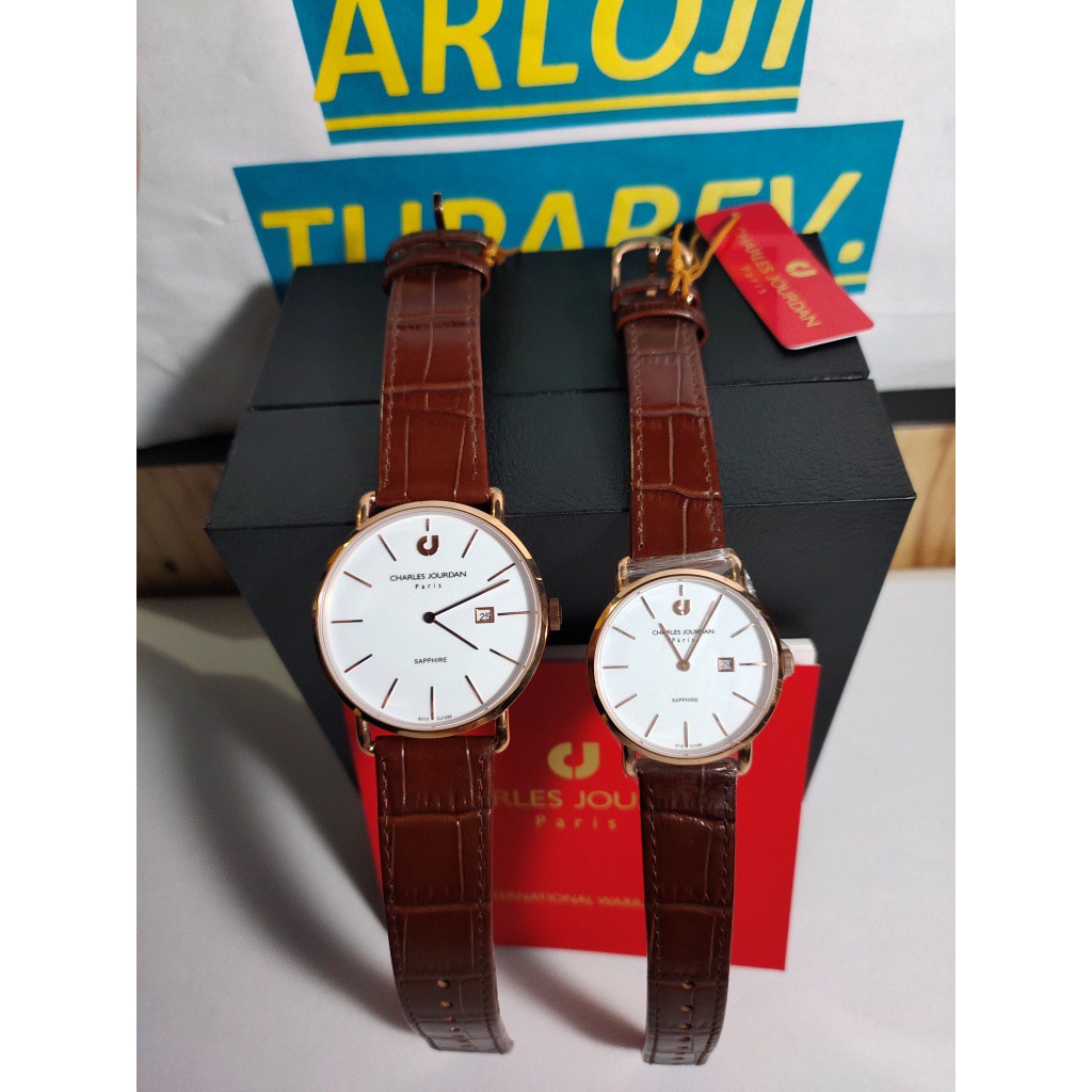 Jam Tangan Couple Charles Jourdan CJ 1086