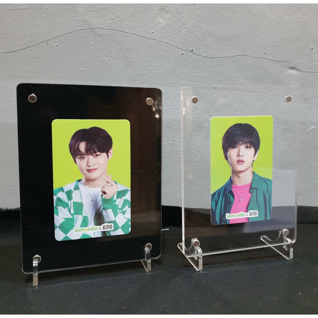 Frame Foto Magnet 3 R Bahan Akrilik Ukuran 10 x 13 foto polaroit photocard