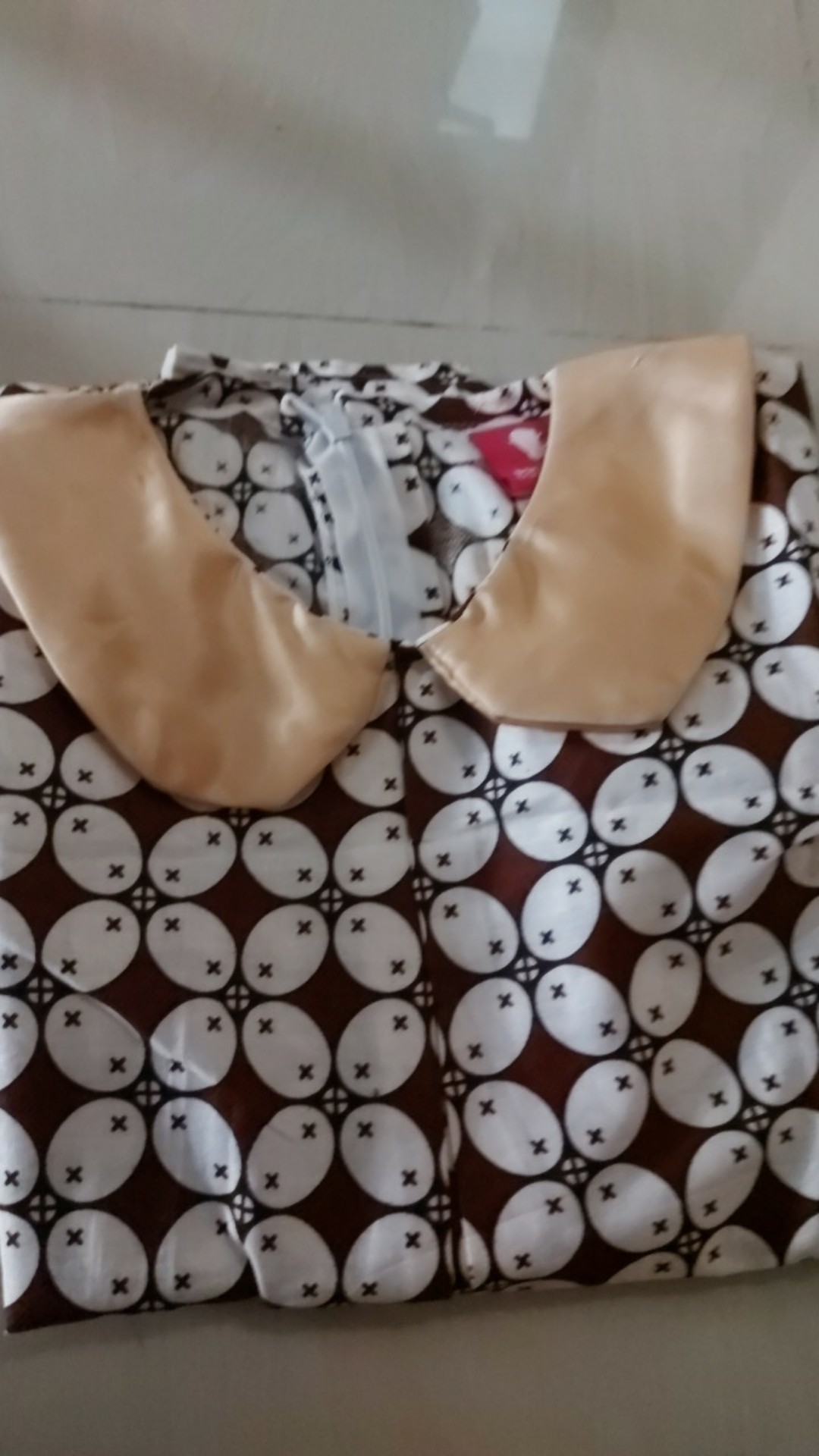 Atasan Batik Anak Sekolah Top Blus Batik Anak Putih Batik Anak Berkerah Perempuan Batik Anak Murah