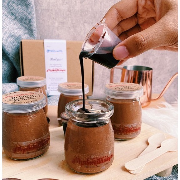 

Belgian Chocolate Mousse with Chocolate Sauce