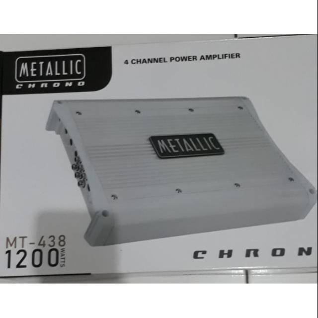 Power 4 channel Metallic MT-438