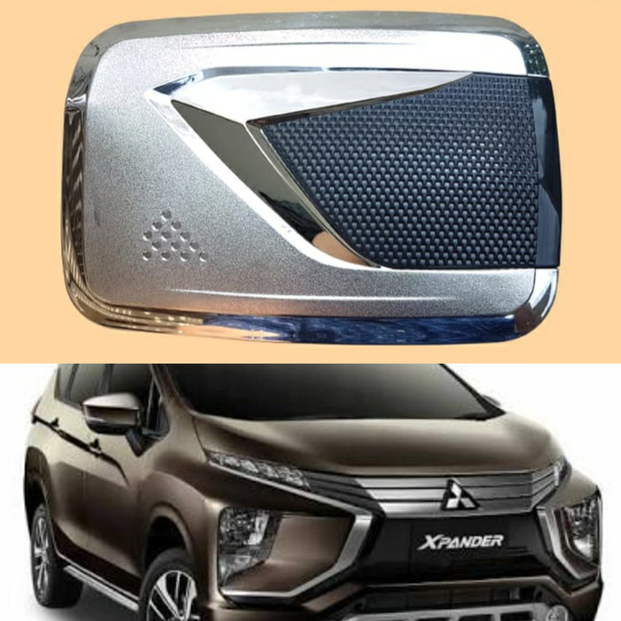 Cover tank TUTUP BENSIN MITSUBISHI XPANDER model platinum CHROME CROME