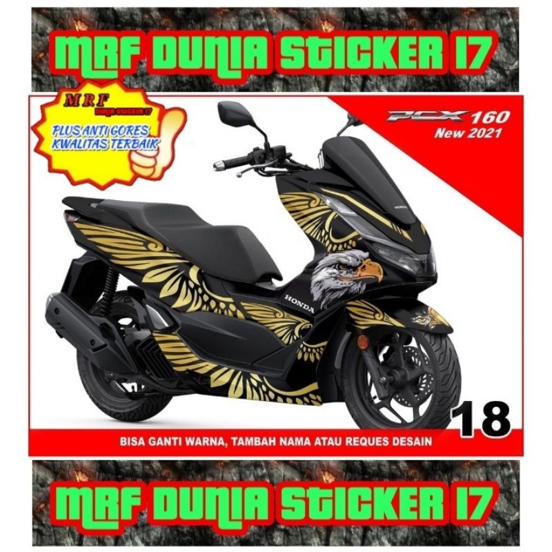 Sticker decal Honda PCX 160 Full Body decal Honda PCX 160 body Sticker Honda PCX 160 Full body 18
