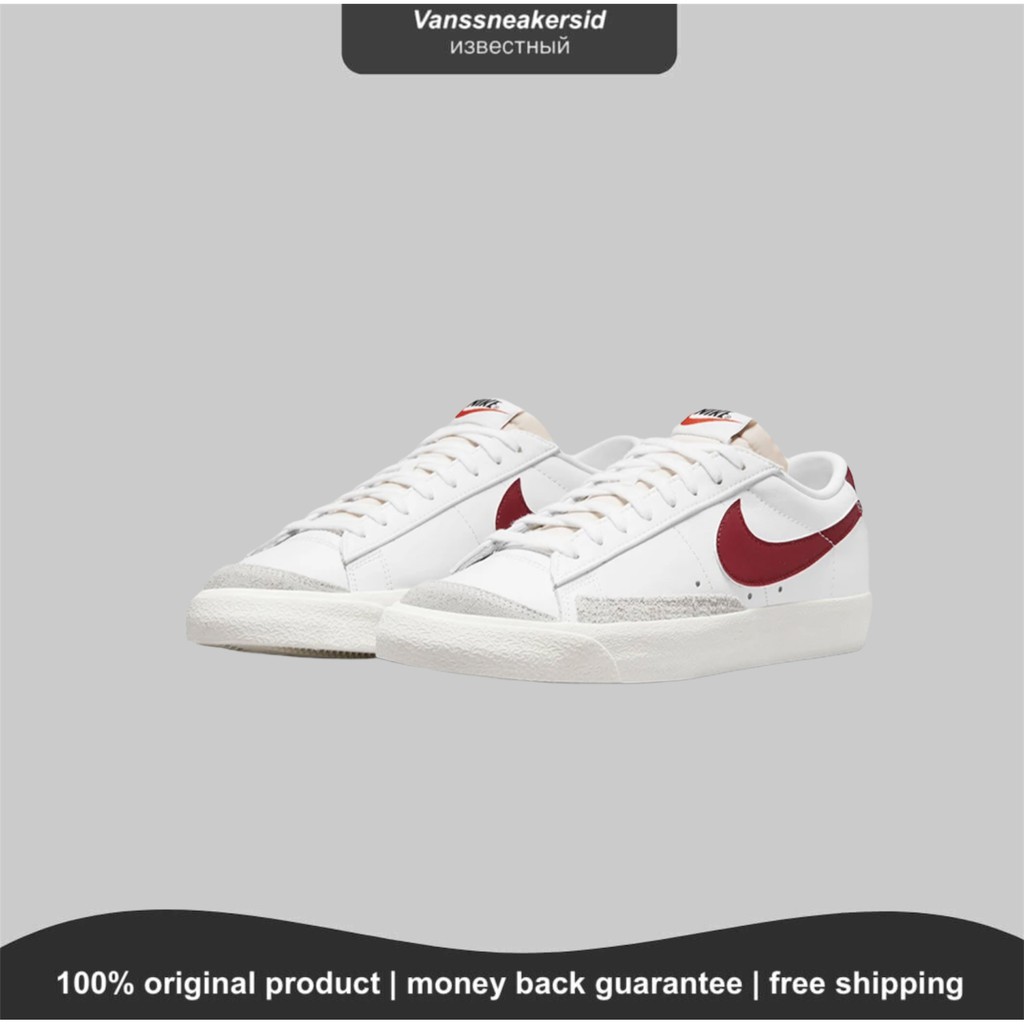 NIKE BLAZZER LOW 77 VINTAGE WHITE/TEAM RED ORIGINAL