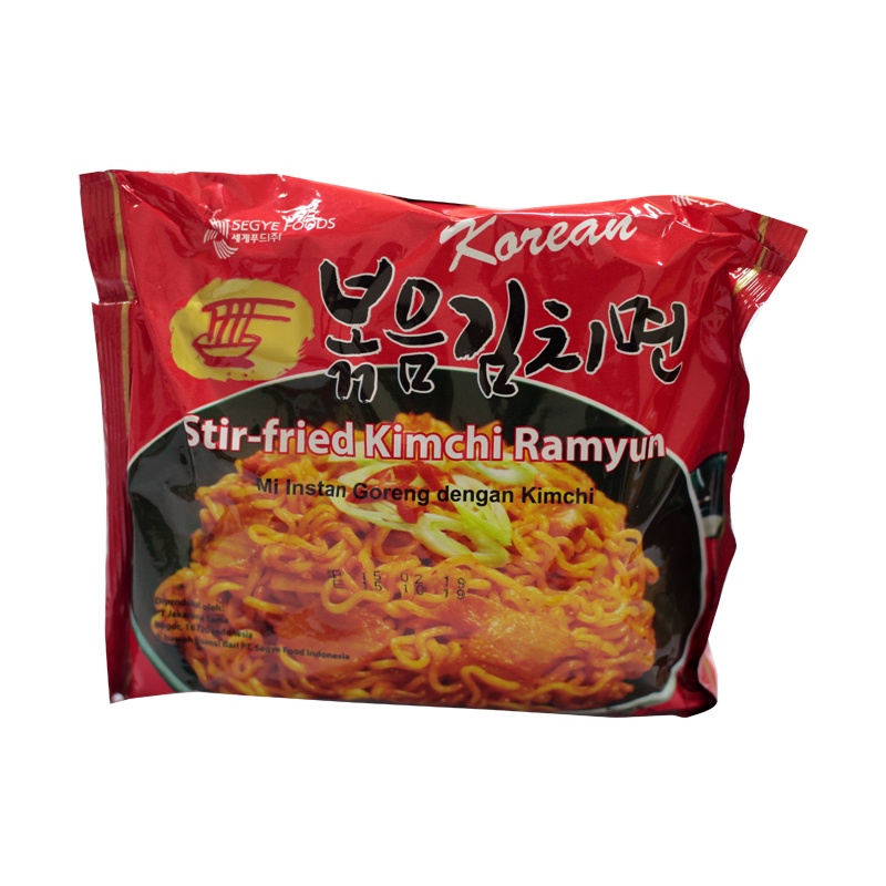 

Segye Kimchi Stir Fried Ramyun 114Gr