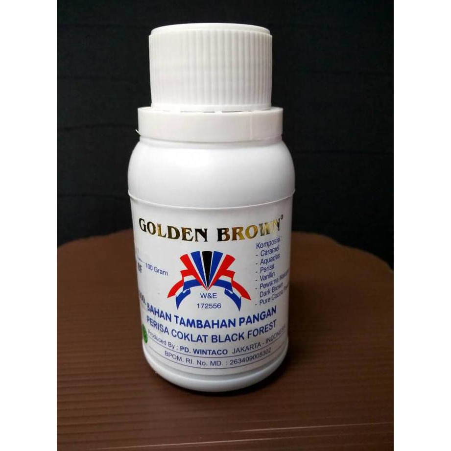 

Toko-Bahan-Kue- Golden Brown Perisa Coklat Black Forest 100Gr -Terlengkap-Termurah-Dijamin.