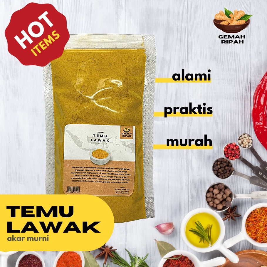 

Bubuk Temulawak Murni Bumbu Dapur Masak Kita Minuman Herbal Original Bubuk Instan Cheapest Ginger Serbuk Temulawak Temugiring