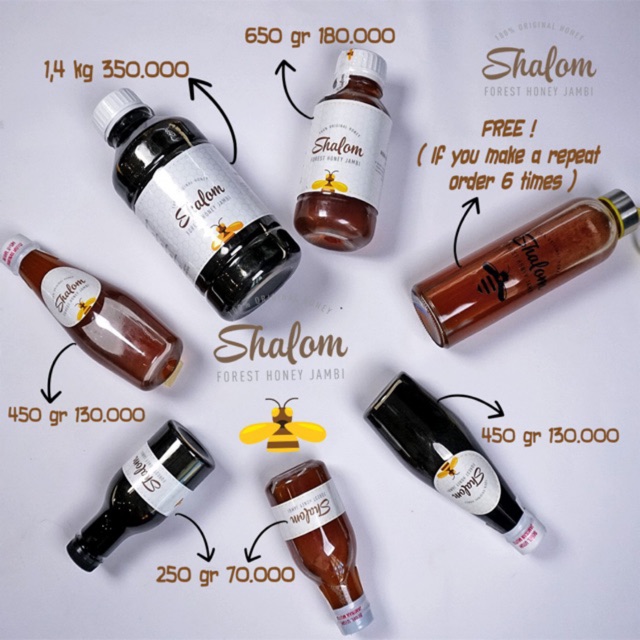 

Madu hutan jambi shalom honey