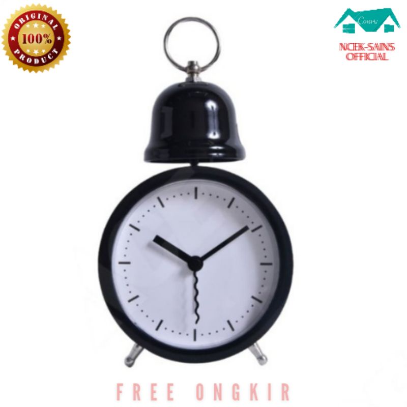 Arthome jam meja minimalis alarm
