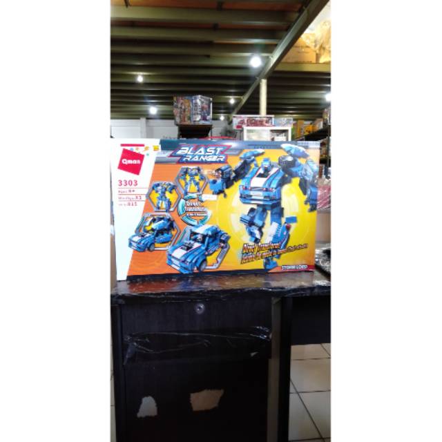 Block Qman Blast Ranger 815pcs