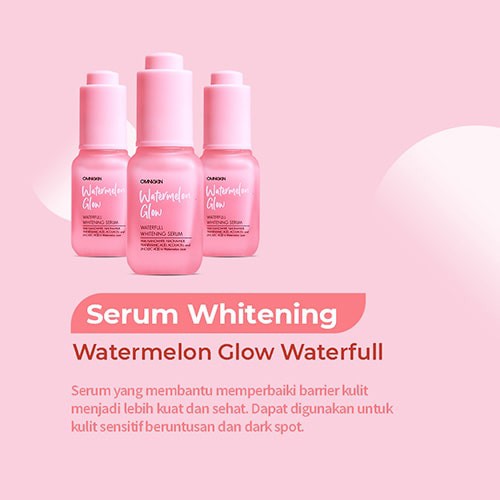 Omniskin Watermelon Glow Whitening Serum 20ml