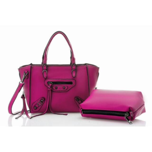 

Balenciaga Mini Papier zip around