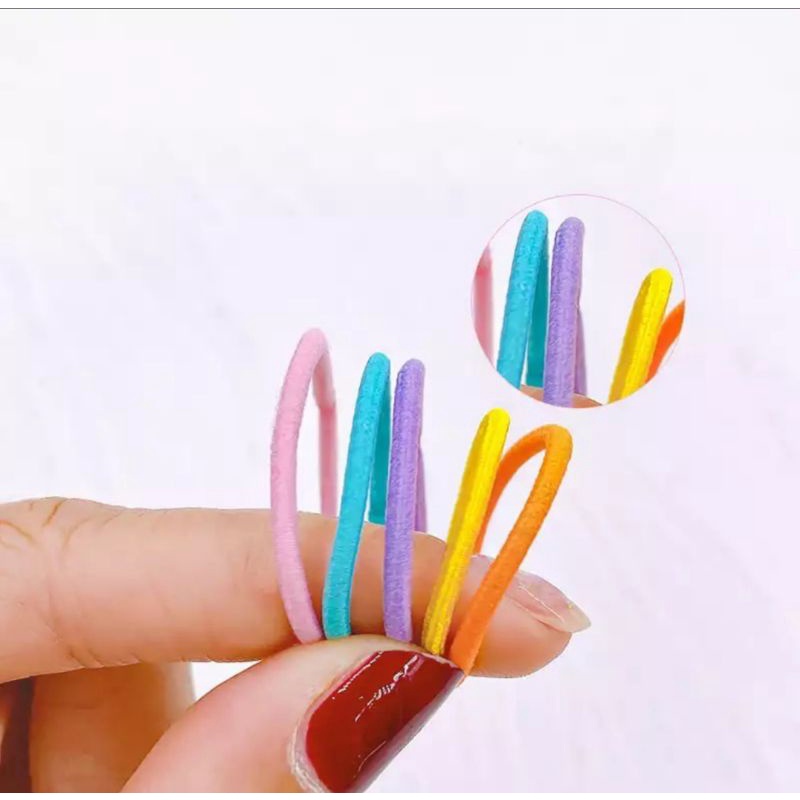 ikat rambut macaron