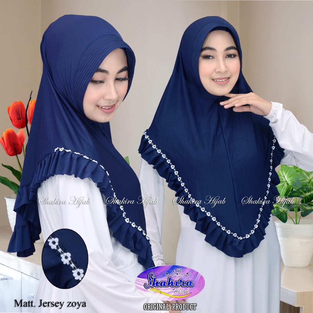 Jilbab Instan Nabila Melati Rampel Hijab Terbaru Original Shakira Kerudung Dewasa Langsung Pakai Renda Melati Bahan Jersey hijab instan langsung pakai model terbaru 2021 kerudung langsung pakai bahan jatuh hijab instan terbaru 2021 hijab termurah-5