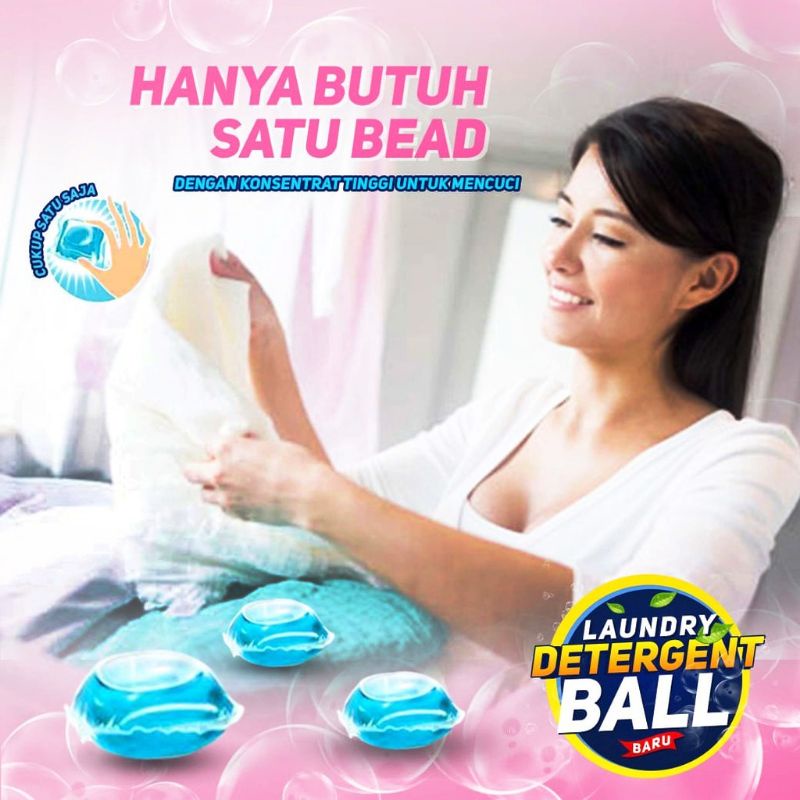 Laundry Beads / Laundry Detergent Gel / Sabun Cuci Baju Kain Celana Mesin