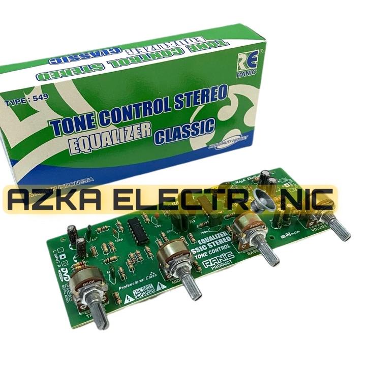 ✸ Kit Tone Control Stereo Equalizer Classic ➪