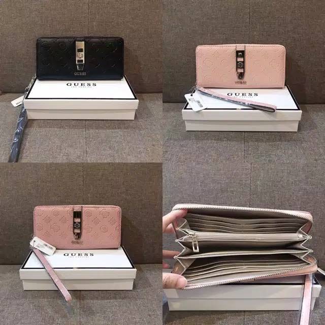 guess peony wallet new