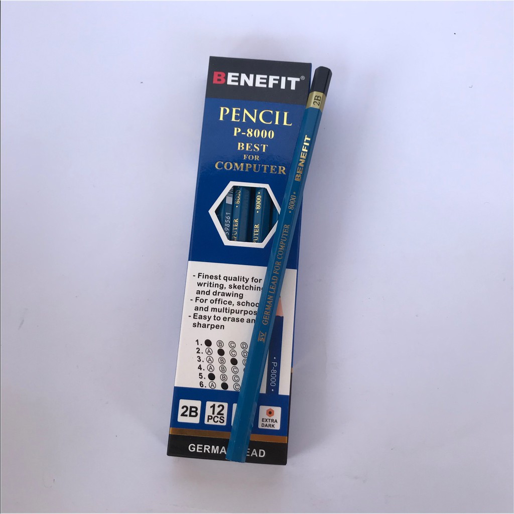 

Pensil Kayu 2B P-8000 P-9000 LUSIN