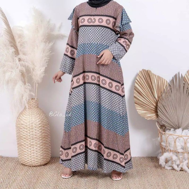 TESSY LONG DRESS  BY CLO.ID