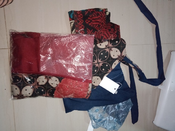 Couple Batik Ayah Anak Motif Kecubung Size Anak Terlengkap