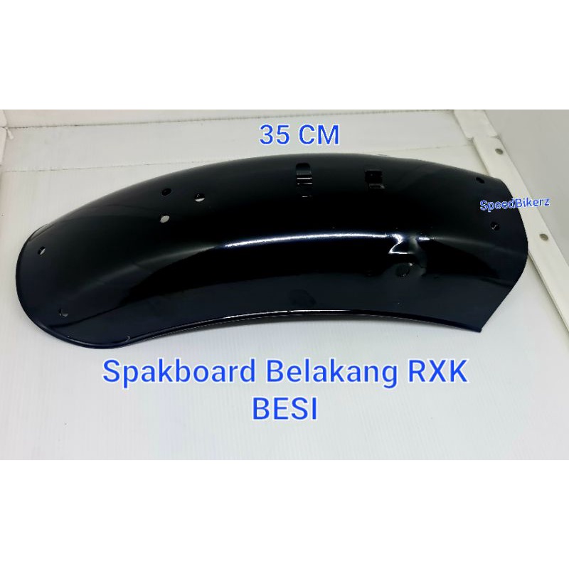 Spakboard Belakang Rxk / Rear Fender Rxk / Slebor belakang Rxk besi hitam black Rxking Rxs Rx s rx king new