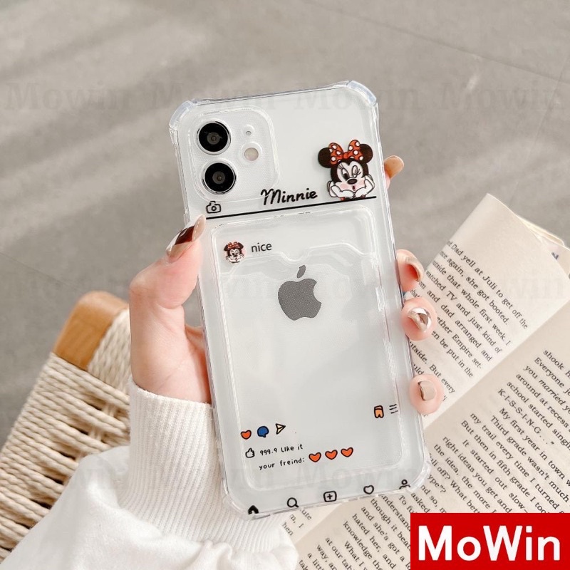 Casing Silikon Kompatibel Iphone 12 Pro Max New Minnie Mouse