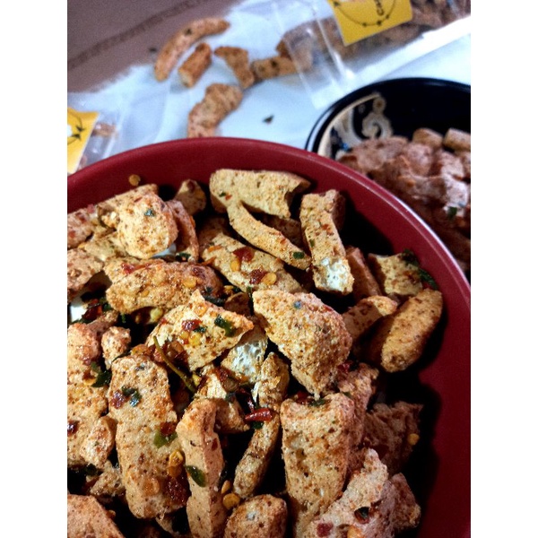 

Basreng Pedes Daun Jeruk Nikmat Kriuk 65gr