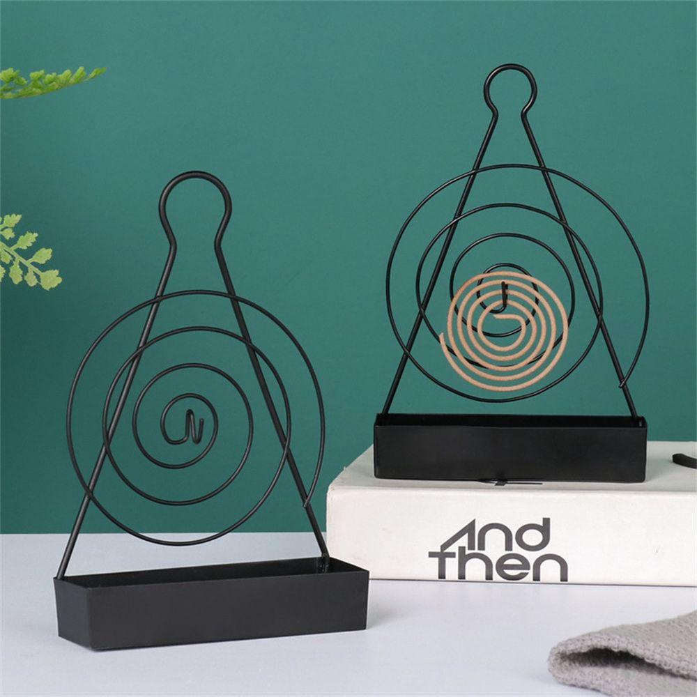 Solighter Spiral Rak Nyamuk Taman Nordic Coil Holder Repellent Dupa Bracket