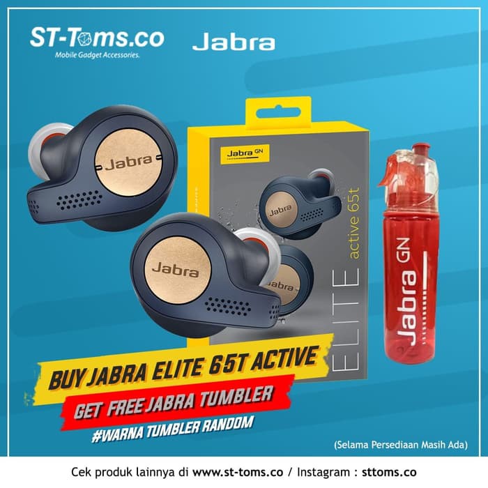 Jabra Elite Active 65t / Elite 65t Active Wireless Sport - Copper Blue Best seller