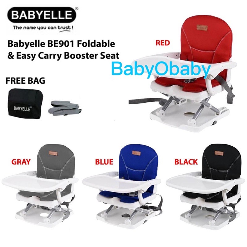 Babyelle Foldable Booster Seat BE 901 / Kursi Meja Makan Bayi Anak /Kursi Bayi/ Booster Seat/MPASI / BABYELLE BREEZE