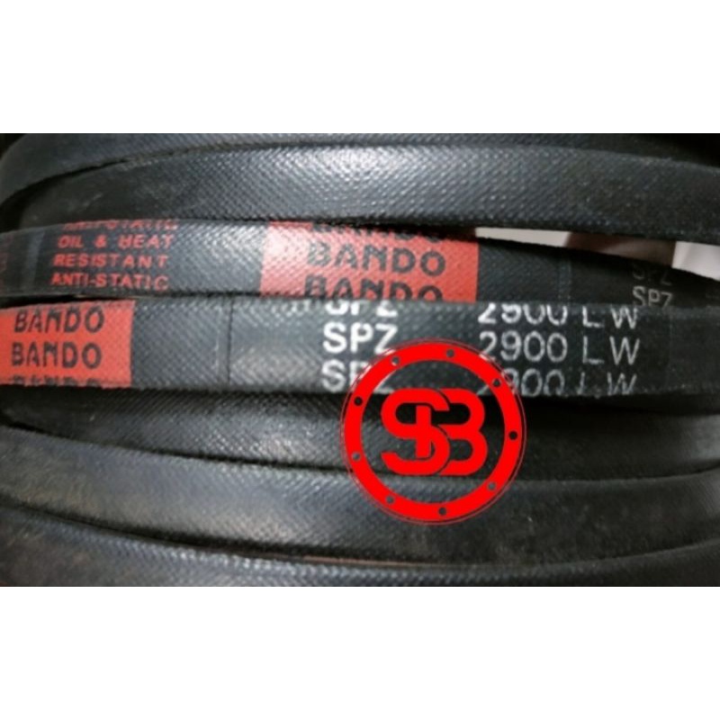 V BELT SPZ 2900 LW BANDO