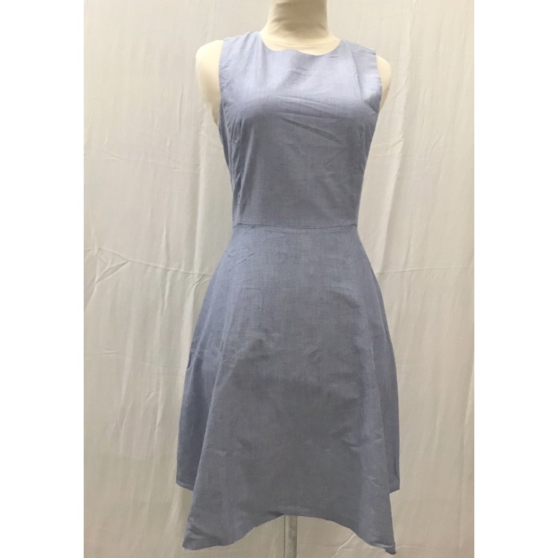 Dress Light Blue Zara