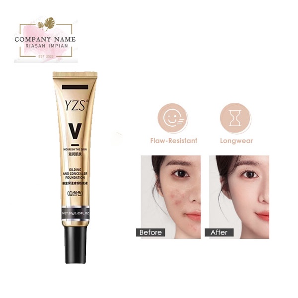 SK-11 YZS Light Concealer Liquid Foundation Memperbaiki Concealer Makeup Kosmetik Isolated Cream Makeup Lightening Liquid Foundatio 30ml Concealer Matte Long Lasting【 Free Delivery+ COD + dikirim dalam 24 jam】