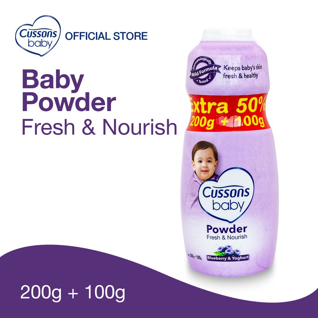 Cussons Baby Powder 200+100 gram