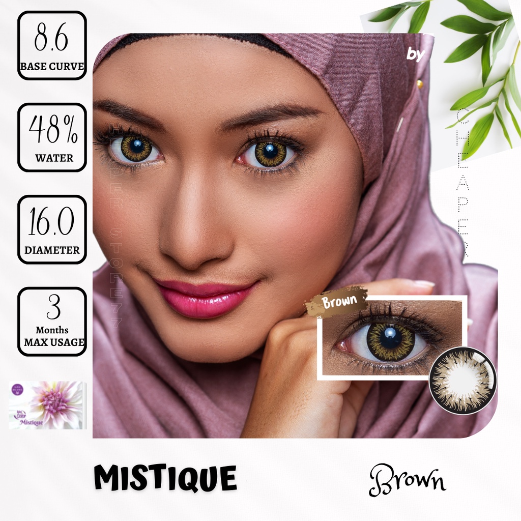 SOFTLENS MISTIQUE DIA. 16.00mm NORMAL &amp; MINUS | BIG EYES BY IRISLAB