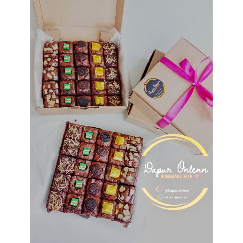 

Brownies fudgy murah enak