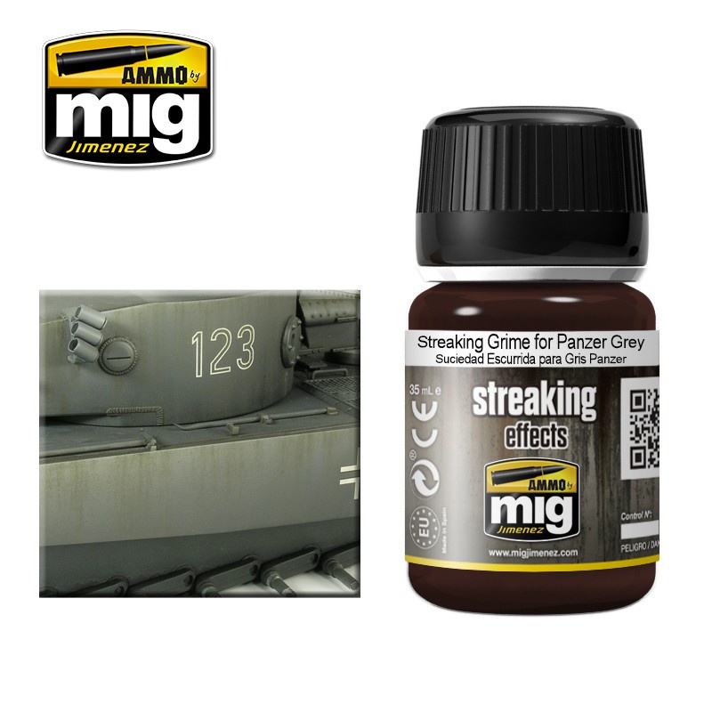 

AMIG1202 : STREAKING GRIME FOR PANZER GREY- AMMO MIG
