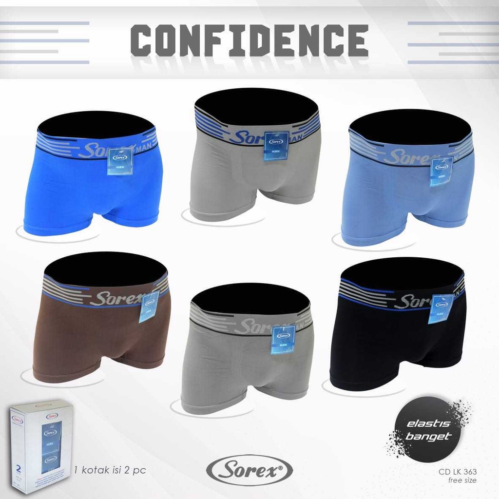 CD Boxer Sorex Man - CD Laki Laki Model Boxer SOREX Ningrat Collection
